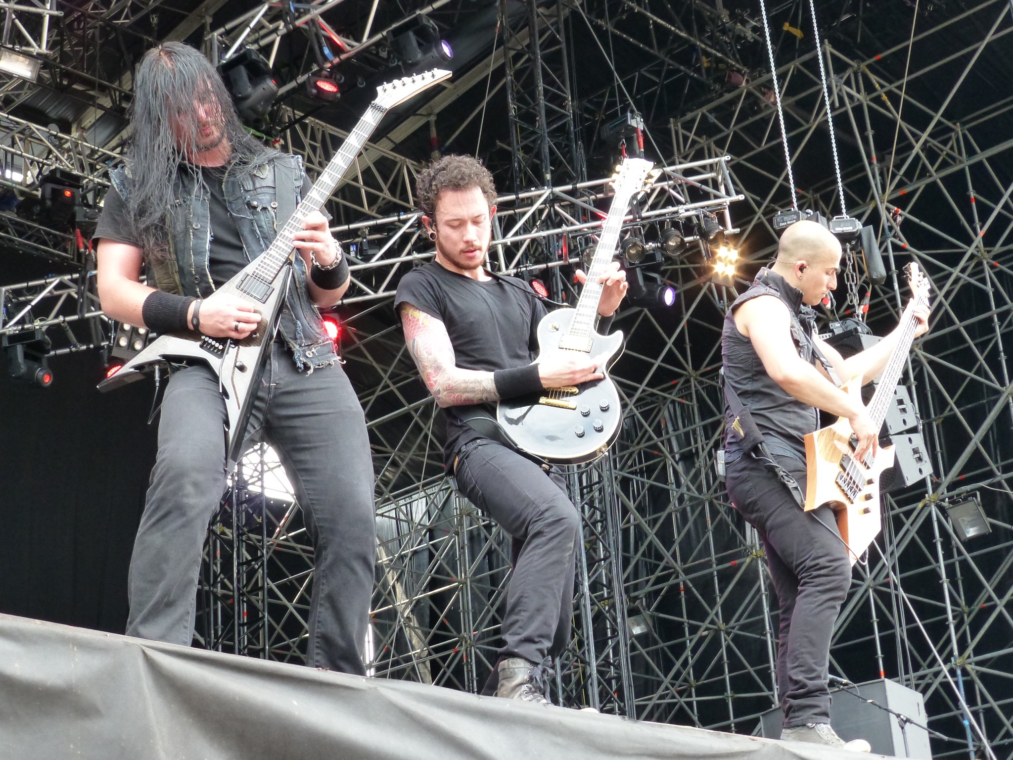 Trivium live in concert