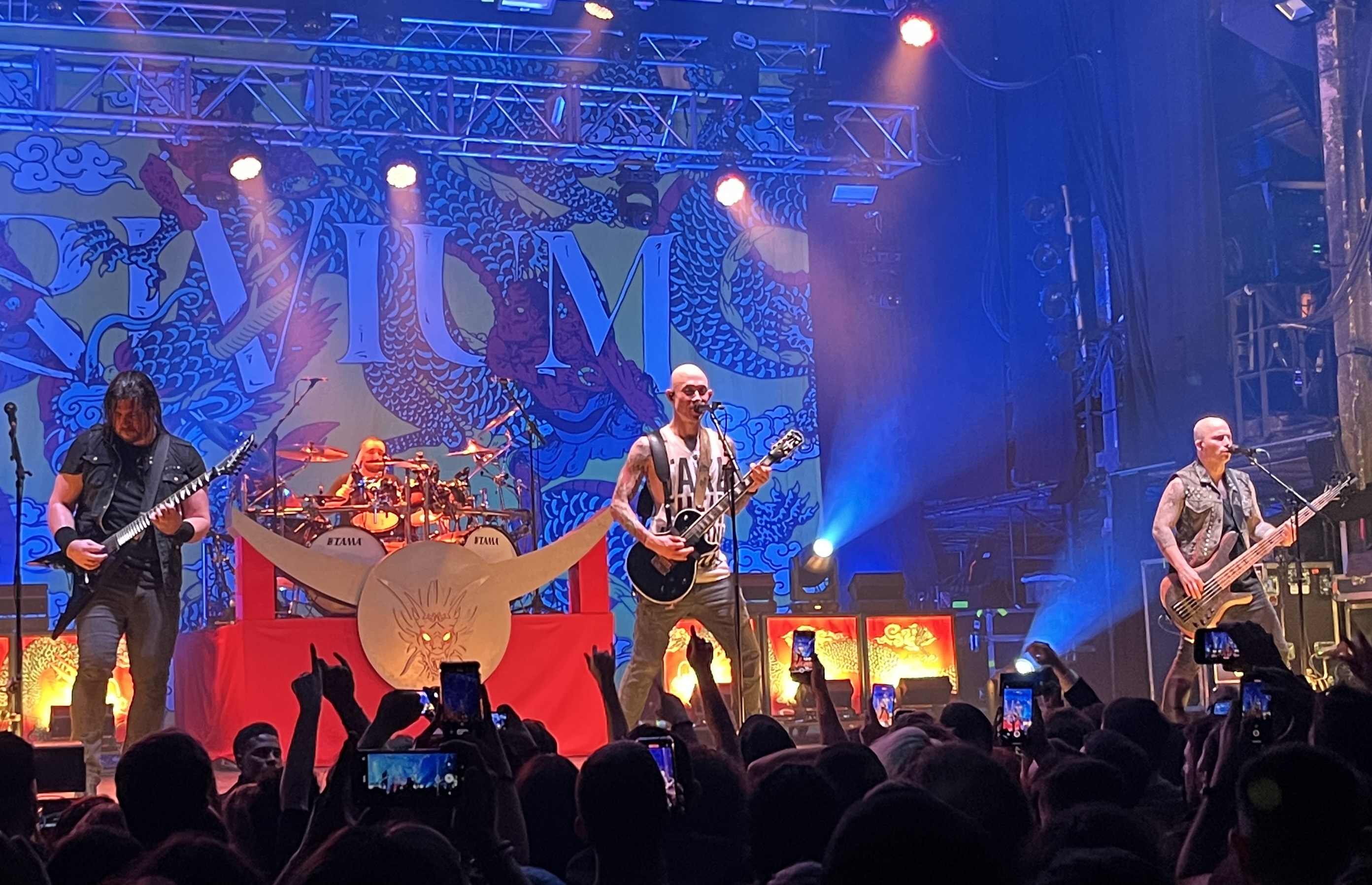 Trivium live on tour